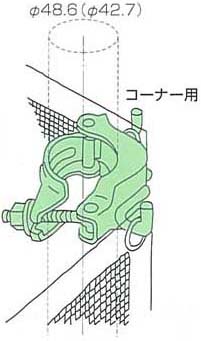 シートクランプコーナー用