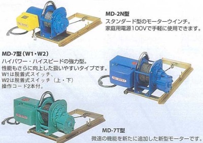 荷揚機用ウインチ