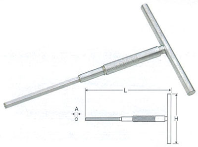 T型スピンレンチ