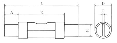 筒型ヒューズ　再用型