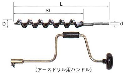 アースドリル　園芸用