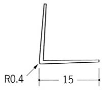 Ｌ型コーナー１５