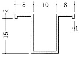 アルミハット１５×１０