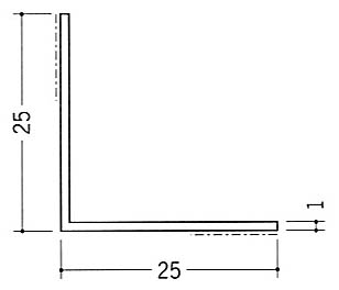 テープ付アングル２５入隅用