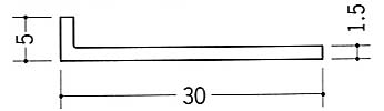 アングル５×３０