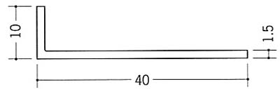 アングル１０×４０