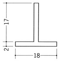 Ｔバー１８×１７
