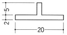 Ｔバー２０×５