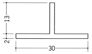 Ｔバー３０×１３