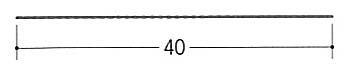 目地用切板４０