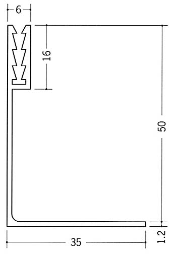 ビニールＣＦ-１（コ型ベース５０ｍｍ用）