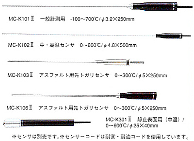 アスファルト用デジタル温度計