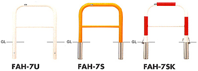 アーチ　スチール製　Φ60.5　H650　W650　FAH-7